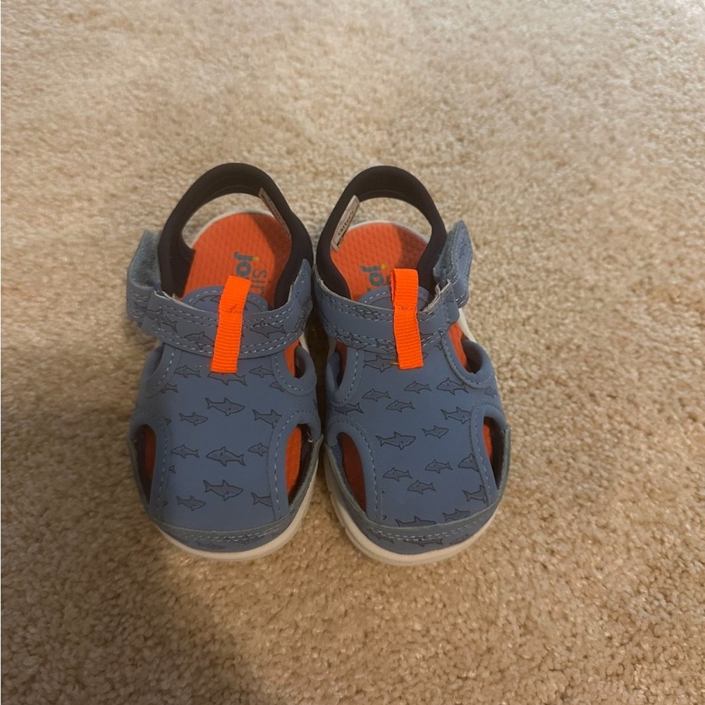 Blue and Orange Kids Sandals